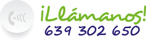 Llámanos al 639302650