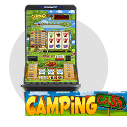 Máquina recreativa modelo Camping